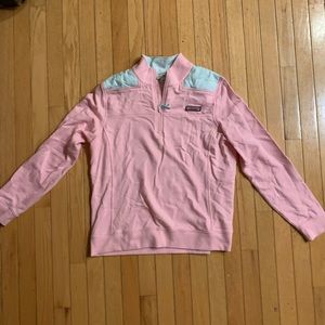 vineyard vines pink and blue pinstripe shep shirt